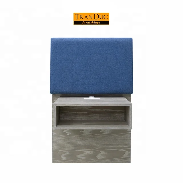 
Hotel king & queen heardboards with nightstand build-in for luxury hotel furniture project 