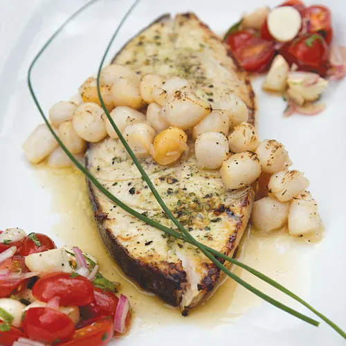 
Halibut steak 