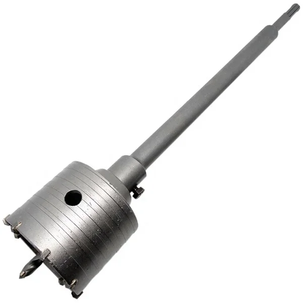 
50m hole saw 18*400mm Sds Plus Shank Hole Saw Cutter Concrete Cement Stone Wall Drill Bit With Wrench 