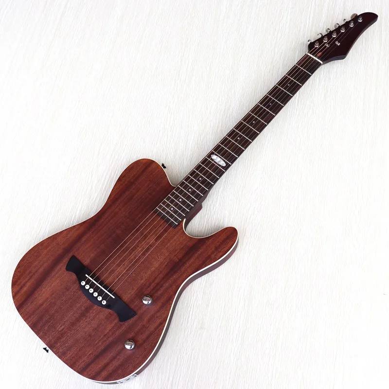 

cheap Electric Acoustic guitar steel string China wooden guitarras