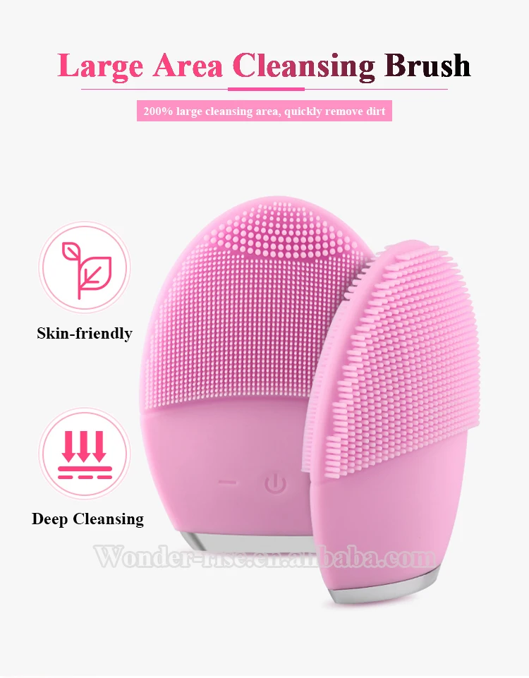 SILICONE FACIAL CLEANSING BRUSH FACE BRUSH