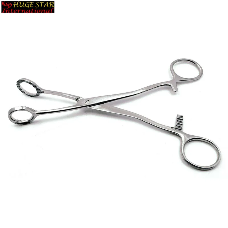 
Surgical Collins Tongue Seizing Forceps 6.5 Jaws Wide/Laboratory Forceps 