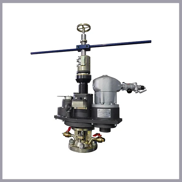 Hot Tap Machine For In Service Pipeline Connections With Electric