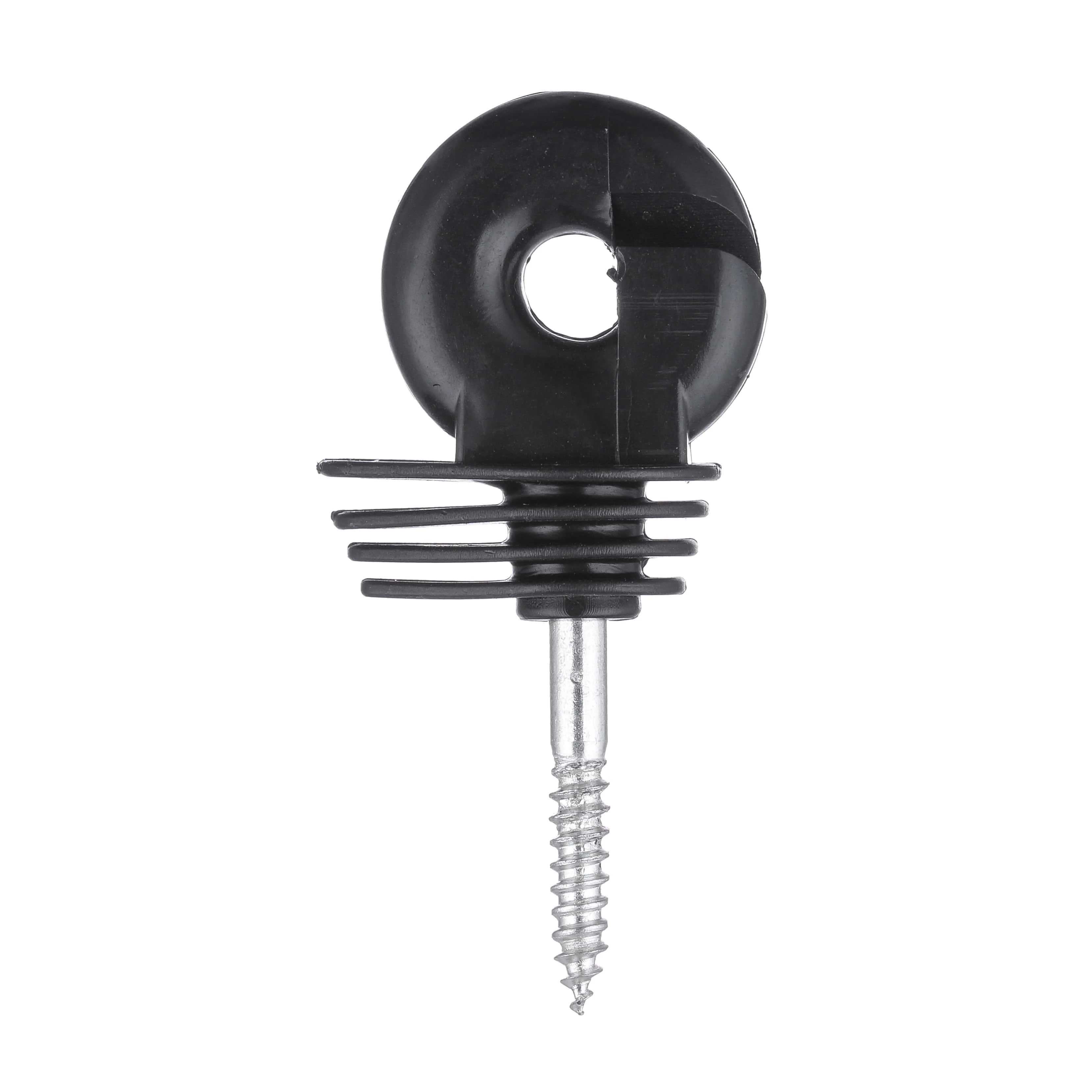 

Screw In Post Plastic Fencing Insulated Sol Fencing Insulators Electric Fence Insulator, Black or customized