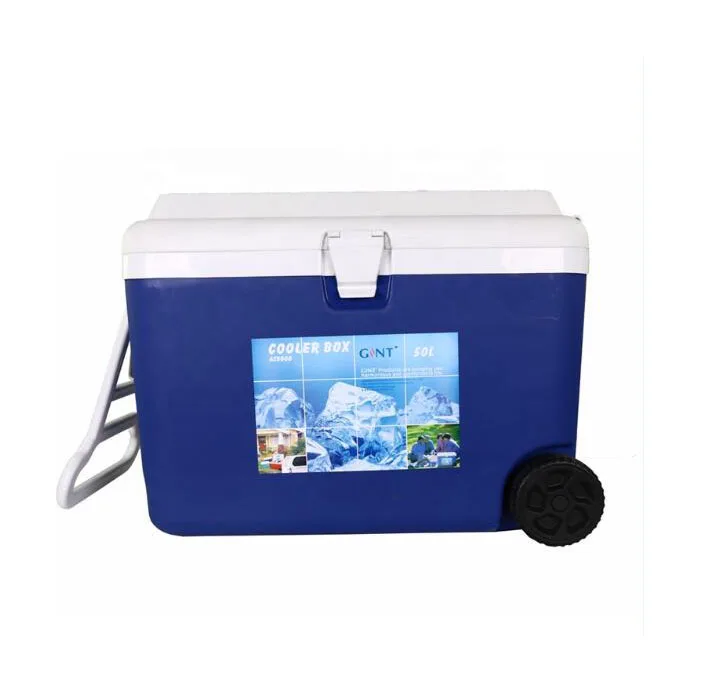 

beer custom logo outdoor ice chest cooler box cooler with wheels