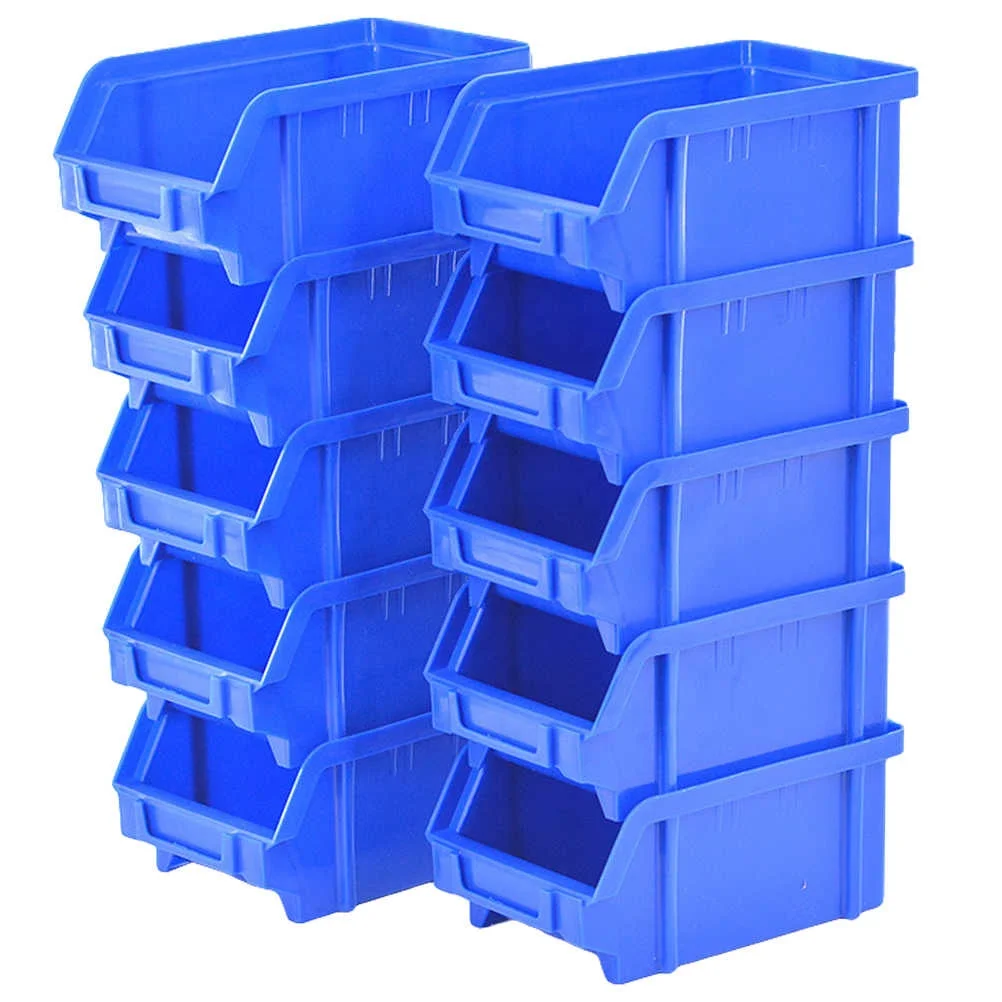 

Plastic part box classify storage box bin in ecommerce warehouse garage classify storage warehouse box case, Blue,red,yellow