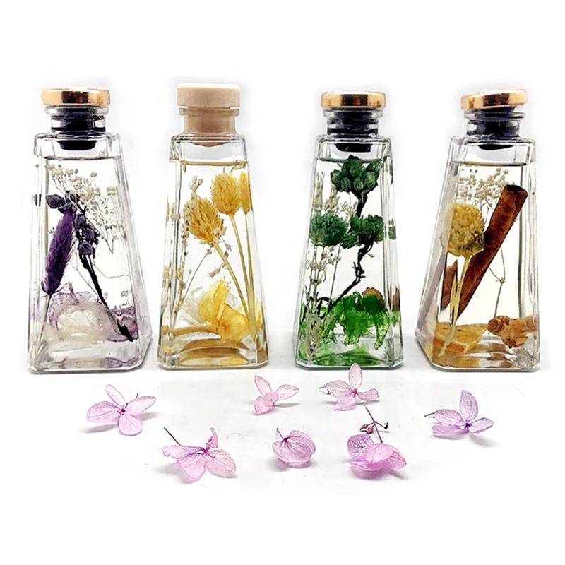 

Home Fragrance Essential Oil Preserved Dry Flower Reed Diffuser For Wedding Decorations
