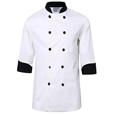 
Hot Sale Unisex Design Wholesale Chef Uniform Low Cost Chef jacket / Chef Coat 