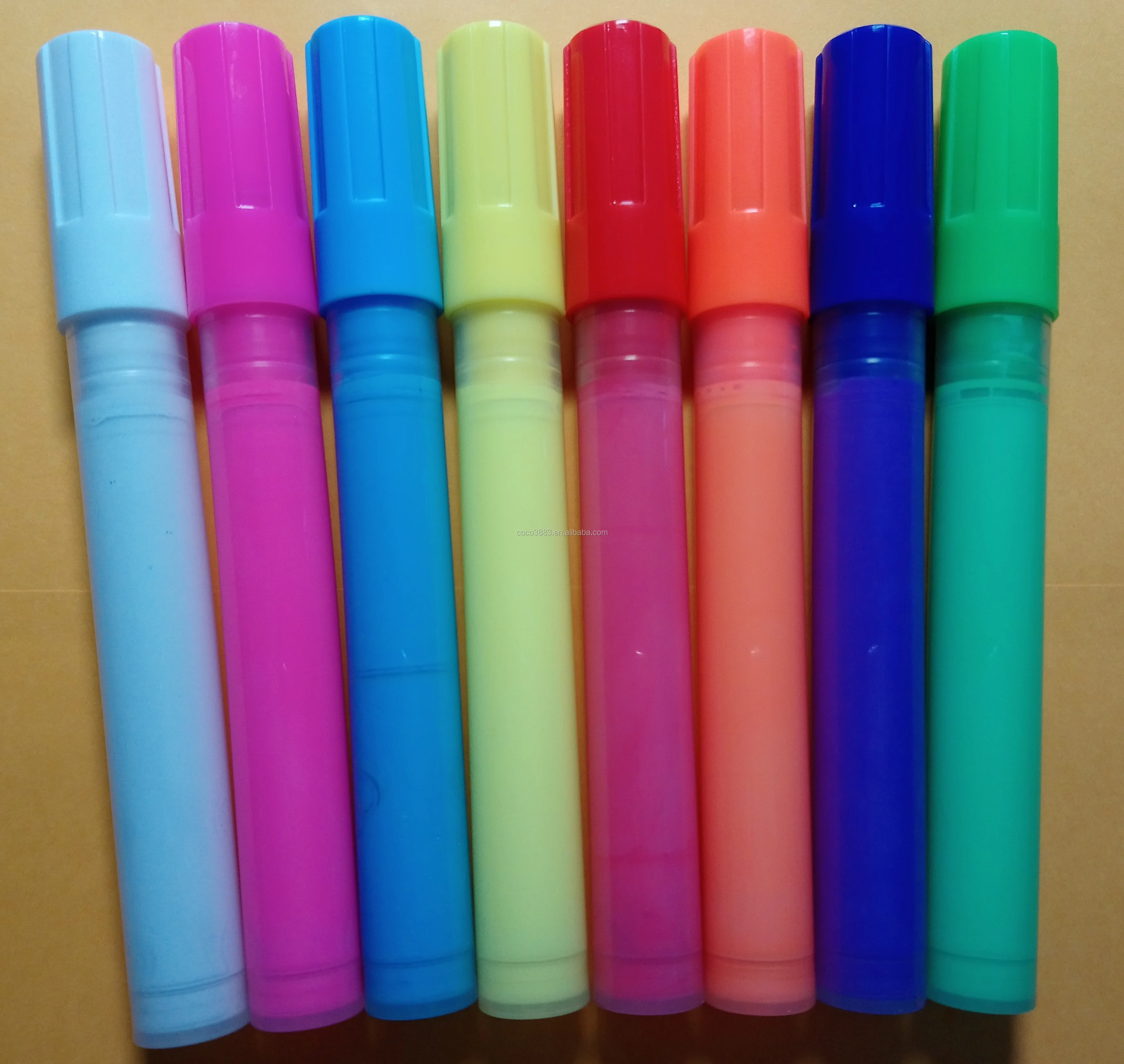 

Wet erase Fluorescent color Water based 5*5 MM window pen