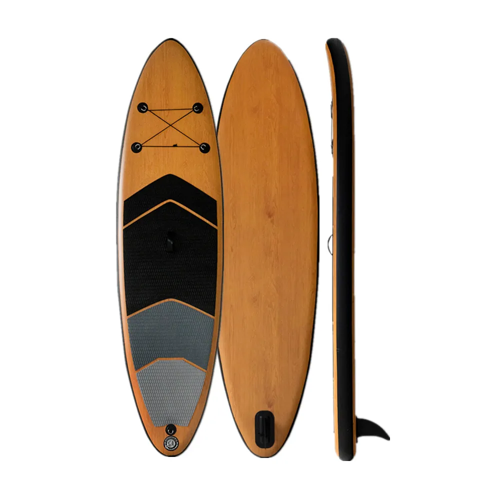 

10'6 SUP Wood Look SUP Board Isup Fusion Double Layer