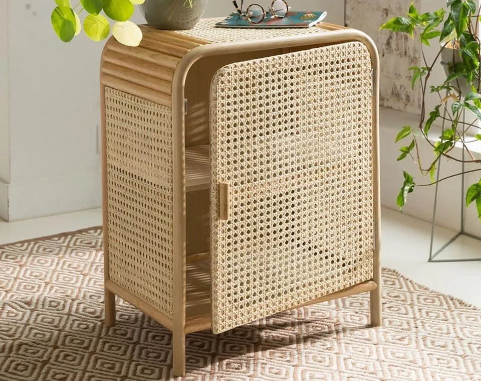 Handmade High Quality Rattan Wardrobe Best Look From Vietnam