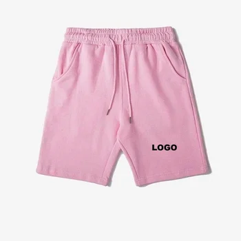 pink jogging shorts