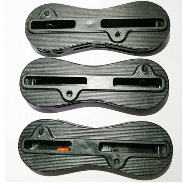 

5 degree FCS box II surf fin plug with screw fin key black color