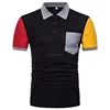 promotional custom CVC Polo T Shirt With Button Customized Printing Polo T - Shirt Dry Fit Working Unisex Uniform by HALIMEX
