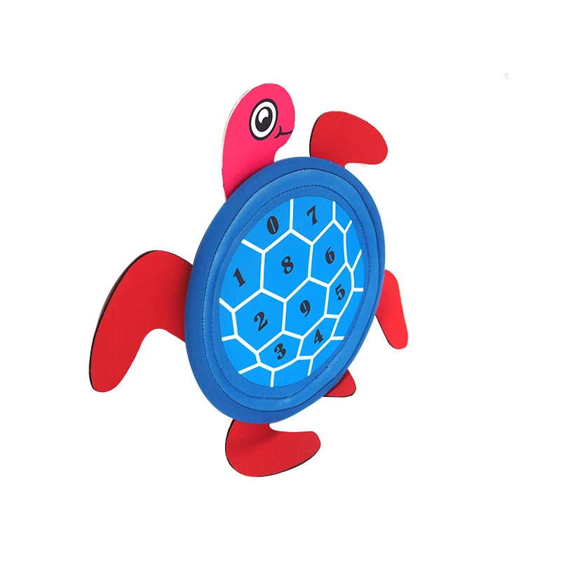 2020 高品质动物建模家庭乐趣游戏户外蓝龟飞行光盘
