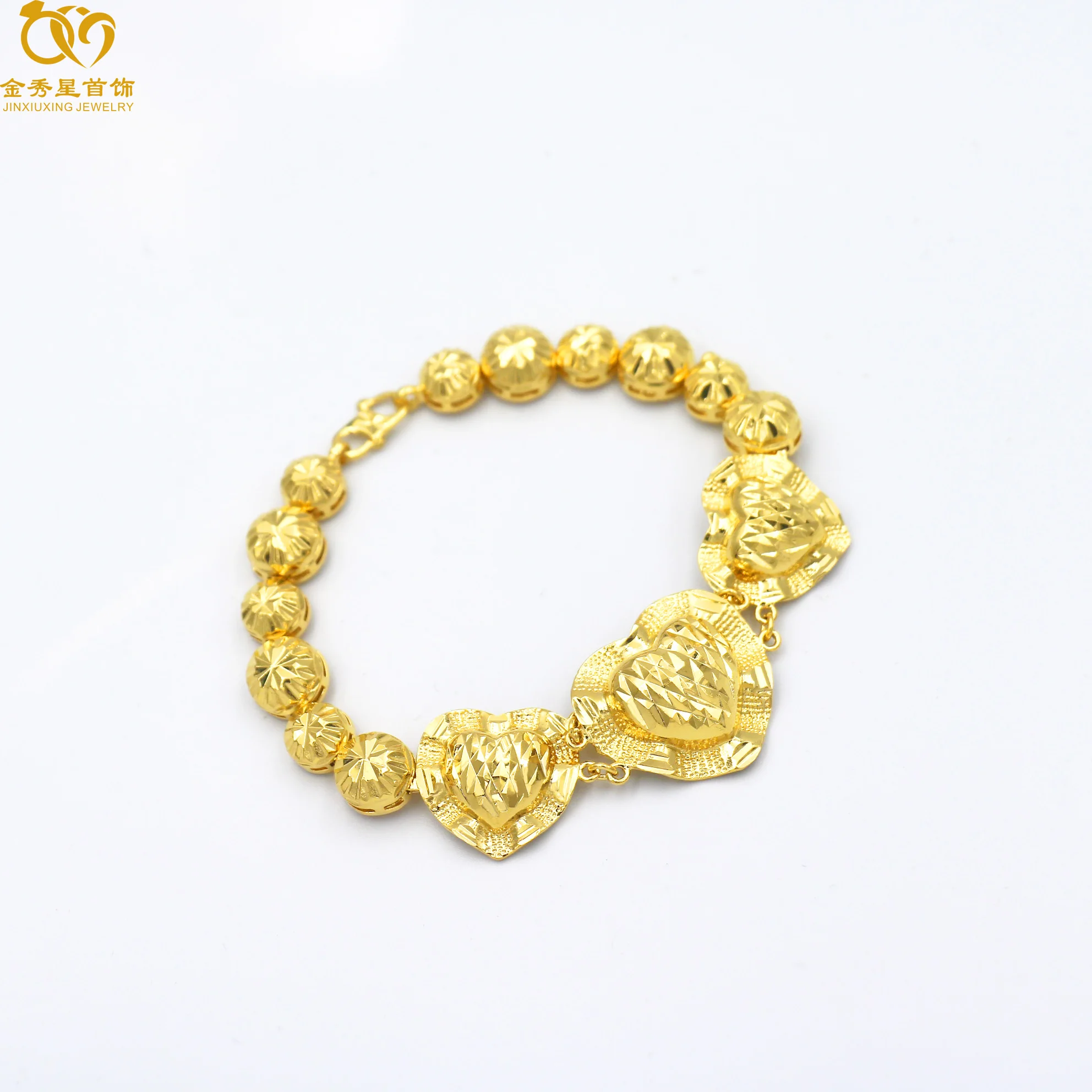 

wholesale fine jewelry 24k gold plated wedding bracelet bangle for women, 24k gold color