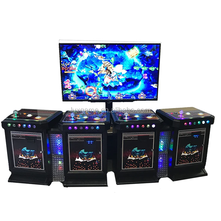 

USA Popular High Profit Fish Game Table 4 Players Upright Ocean King 3 Lion, Customize