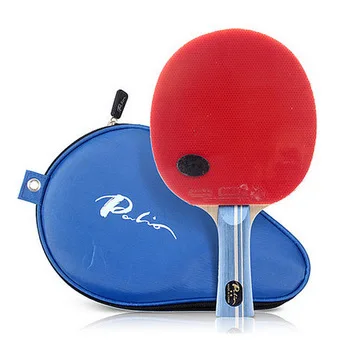 

Palio 5ply wood high quality ittf Professional 2star table tennis bat, Blue
