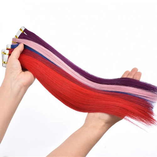 

Luxury Tape In Hair Raw Virgin Hair Extension European Double Drawn Human Hair Wholesale Vendors Samples Factory