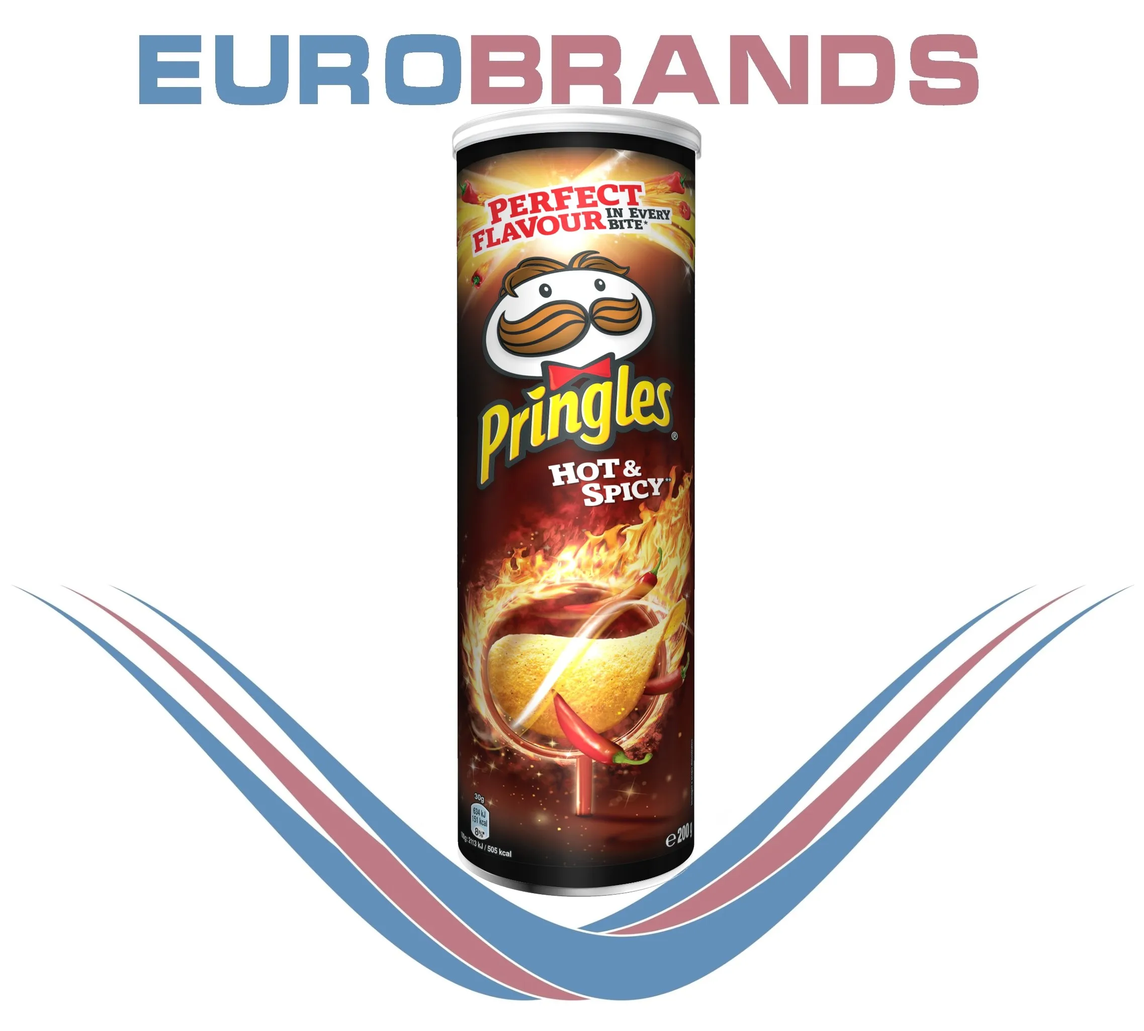 
Pringles DE Hot & Spicy 200g 