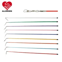 

Allwinwin RGR01 Rhythmic Gymnastics Ribbon Stick - Cap End 51/56/60cm Contest Gym Wand Props Supplies