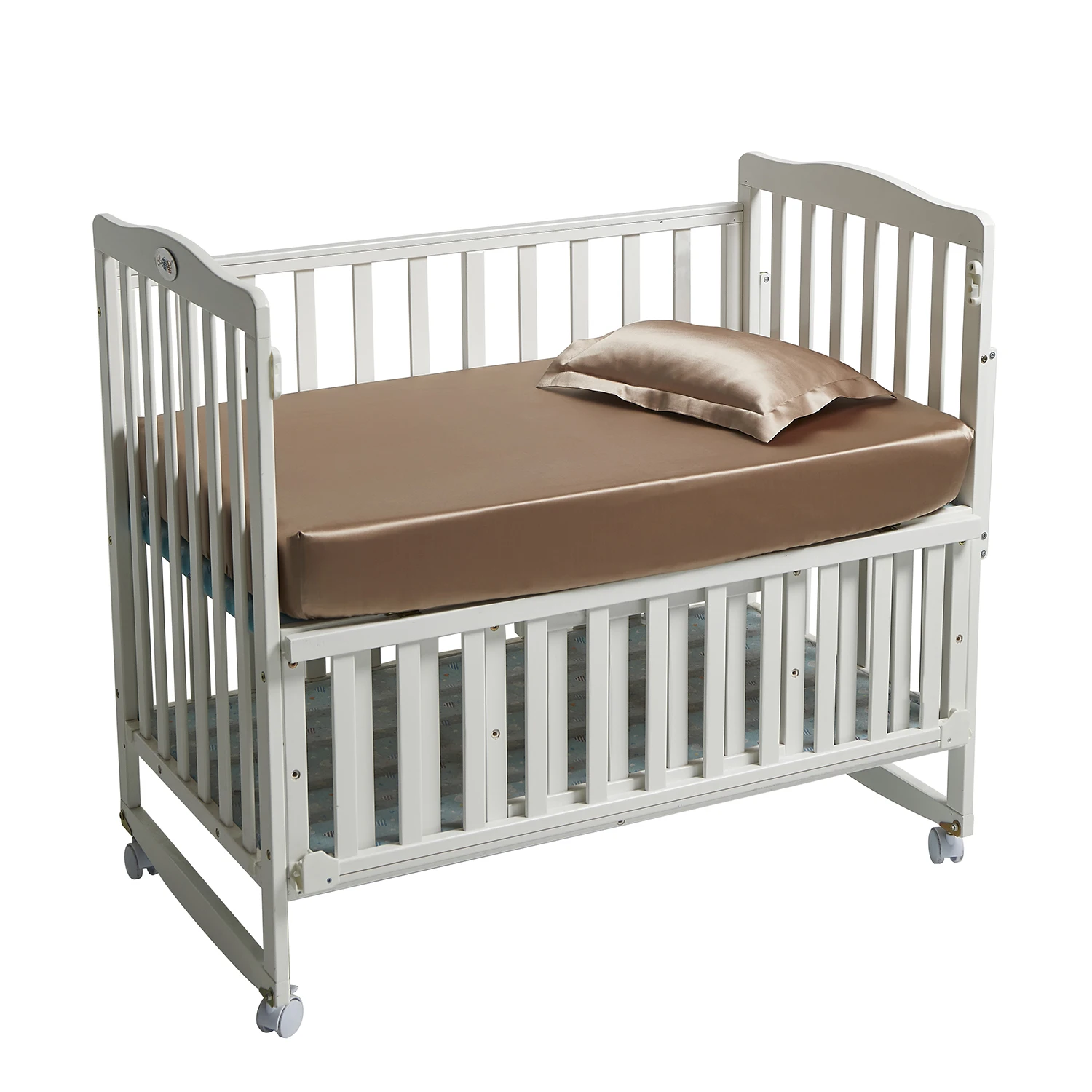 Customised Size And Colour 100 Mulberry Silk Fitted Sheet For Children