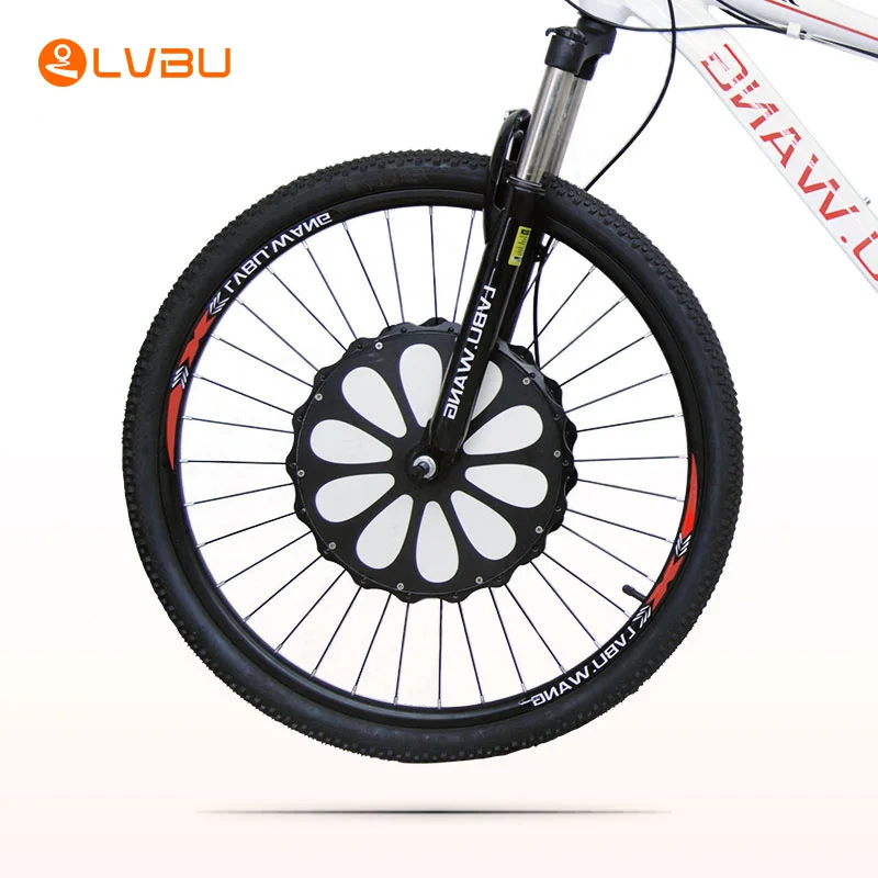 

Lvbu BX30D Customizable All In One Wheel dual motor electric bike conversion kit With Battery front hub motor