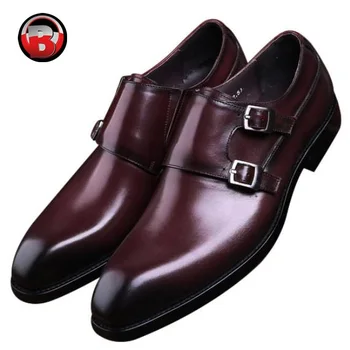 monk shoes oxblood