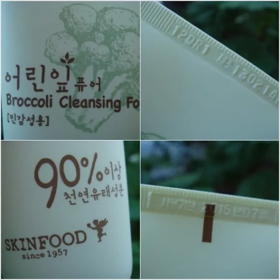 
SKINFOOD Fresh Green Pure Broccoli Cleansing Foam 130ml 