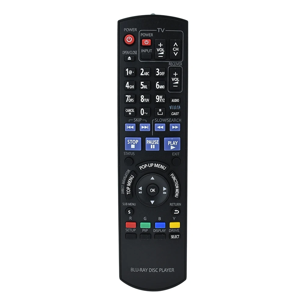 

Blu-Ray Disc Player IR6 Remote Control for Panasonic all blu-ray DVD Player controle remoto