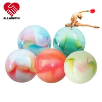 

Allwinwin RGB03 Rhythmic Gymnastics Ball - Colorful 13/15/16.5/19cm Olympics Spec Competition Apparatus