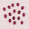 Natural African Pink Ruby 5 X 4 MM Pear Cabochon Shaped Loose Gemstone At Very Cheap Price