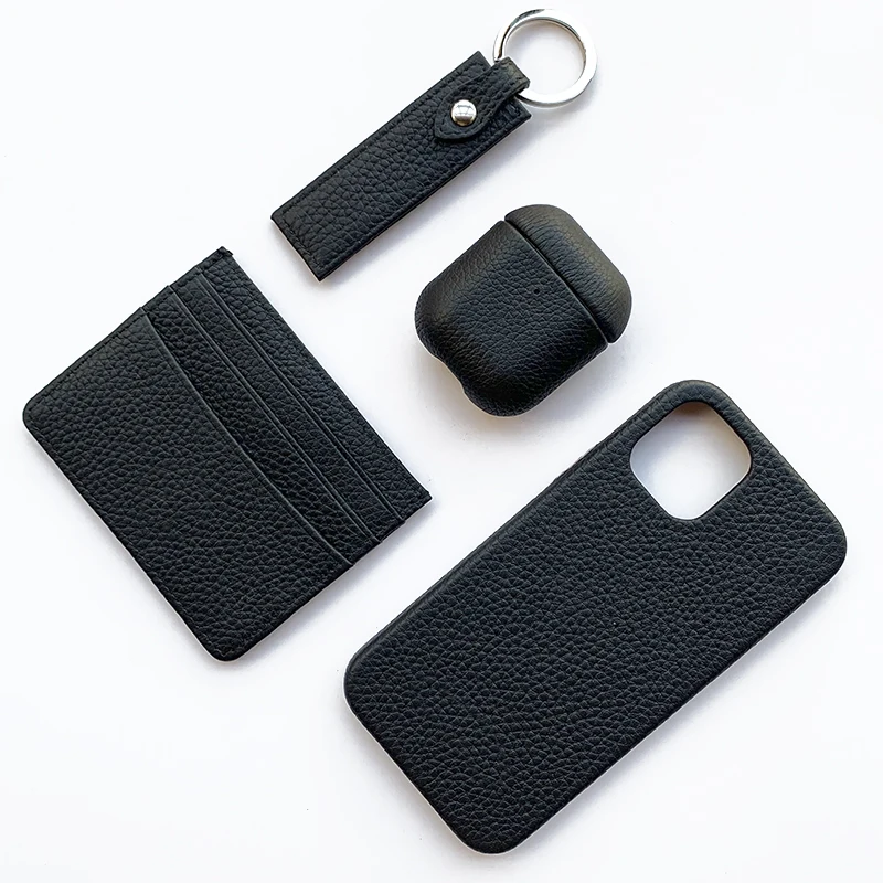 

luxury brand authentic pebble leather men business phone cover for xr case iphone, Multi color available