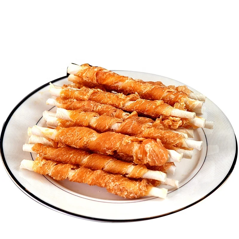 

Tasty High Quality Dog Snacks Pet Food Puppy Chew Clean Teeth Training Food, Orange