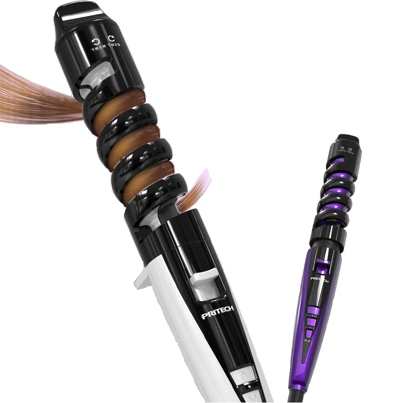 

Hair Curler Spiral Ceramic Curling Iron Professional Hair Curler Waver for Women