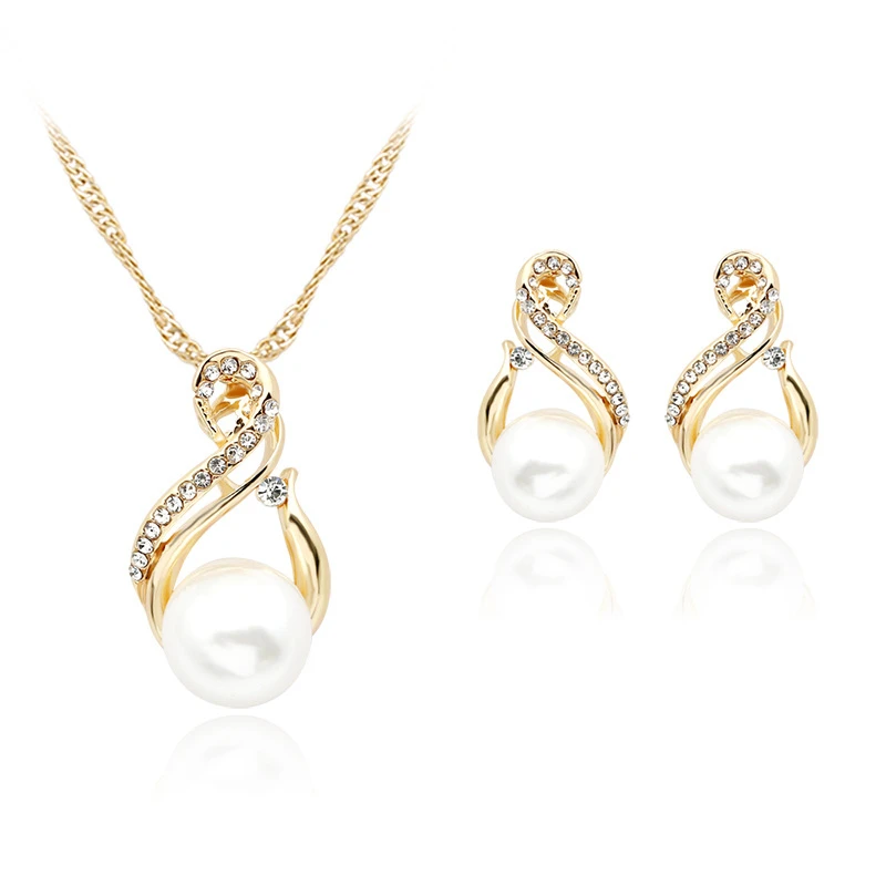 

CANNER 2021 Fashion New Design Jewelry Multi-color Pearl Jewelry Set for Mother
