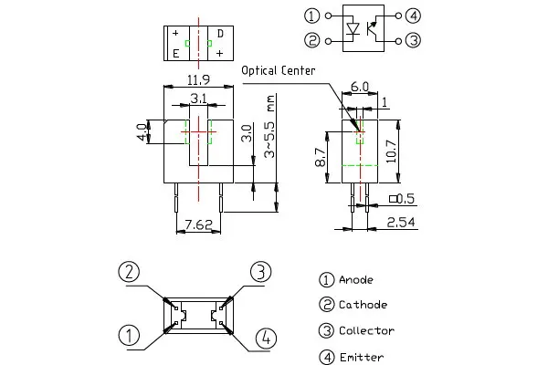 Oncque Photointerrupter Sensor Opto-switch Dpi010100 - Buy ...