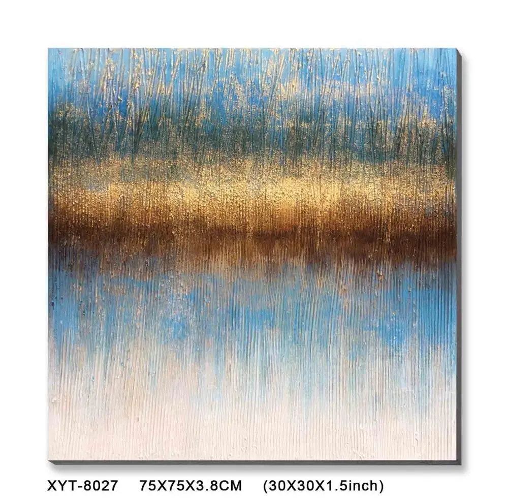 
Abstract Handpainted Stretched oil Painting On Canvas Wall Art Supplies 