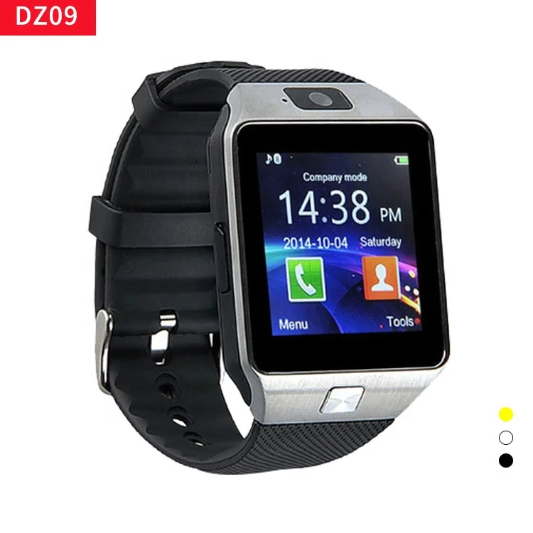 

2021 DZ09 A1 Smart Wrist Smar Watch Phone Smartwatches BT call Z60 X6 Manual APP GT08 U8 Q18 with Touch Screen Camera Sim Card, Black white sliver gold