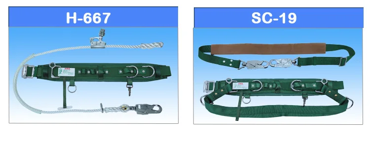 Taiwan Adela lineman construction safety belt
