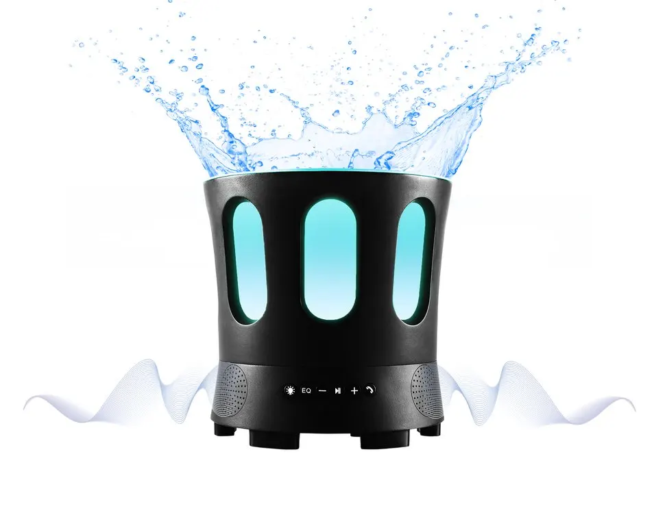 

| Z O N E | HiFi bluetooth speaker, Black, white