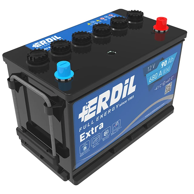 
12 V 90 Ah Heavy Duty Flat Battery 