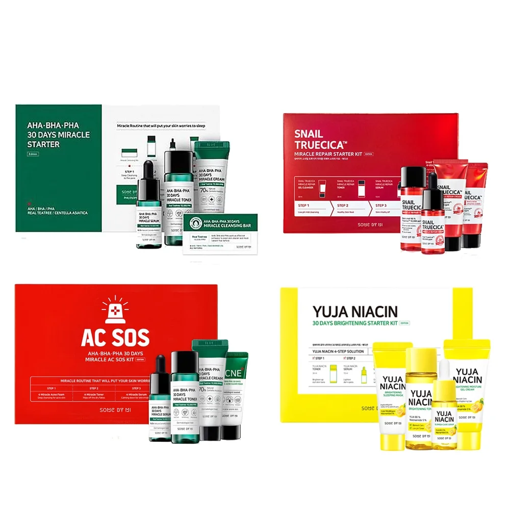 

SOME BY MI KOREA SKINCARE COSMETICS PRODUCTS SNAIL TRUECICA MIRACLE REPAIR STARTER KIT