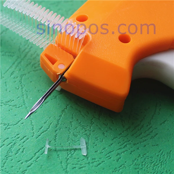 
5000pack Standard Tag Pins Clear PP 1/2