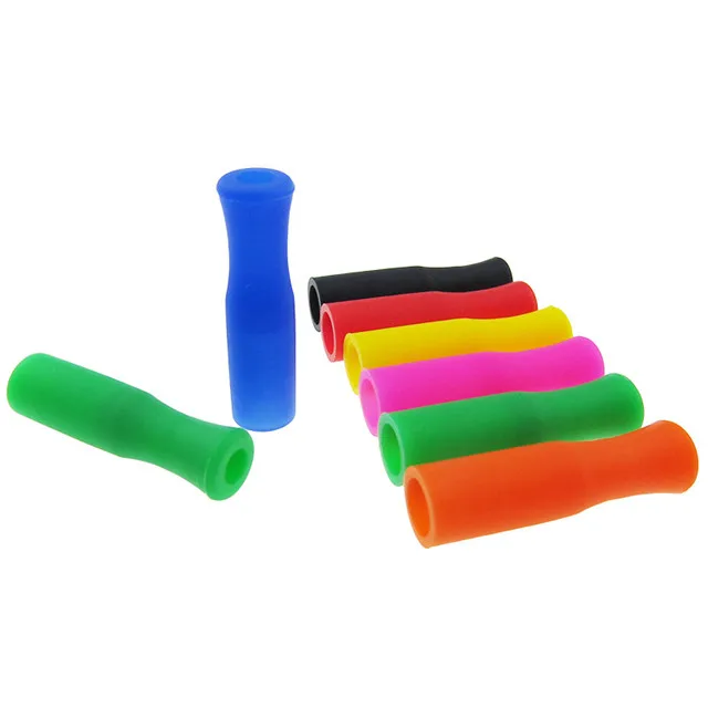 

Y192 food grade silicone tips for stainless steel straws, Random