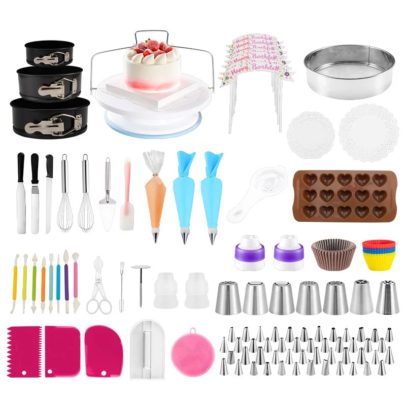 

367 PCS cake decorating Supplies baking set