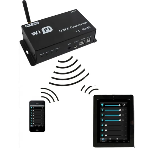 WF310 WIFI DMX Converter/WIFI DMX 0 10v wifi led dimmer