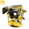 Hot Entertainment Virtual Reality VR Simulator Car 3DOF Three Screen Racing Simulator Car Game VR Racing Games