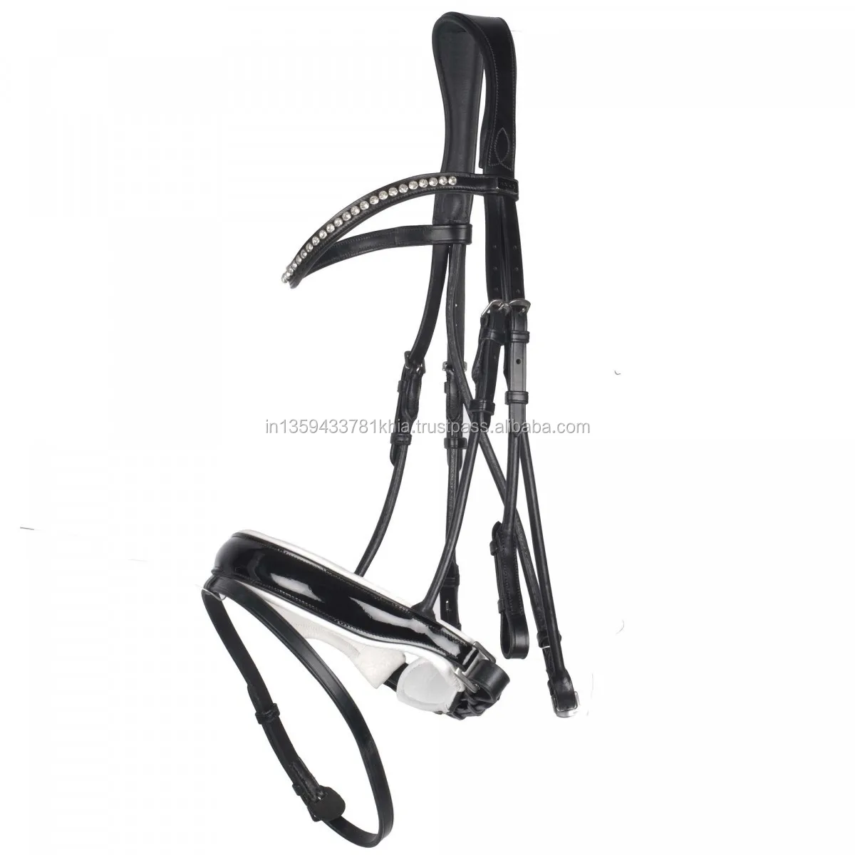 New Rolled Bridle Leather New Design Rolled Leather Bridle With Soft
