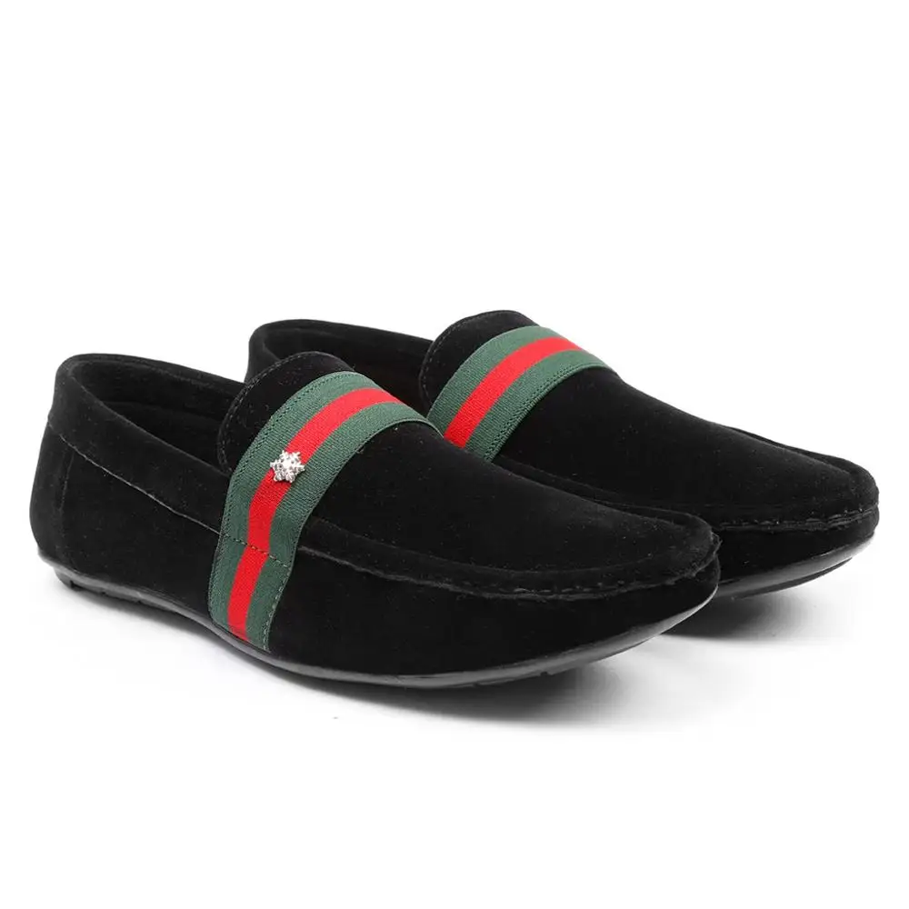 non leather loafers